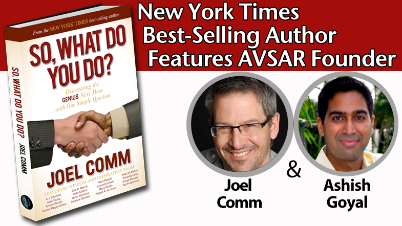 AVSAR Founder Featured In Joel Comm Book